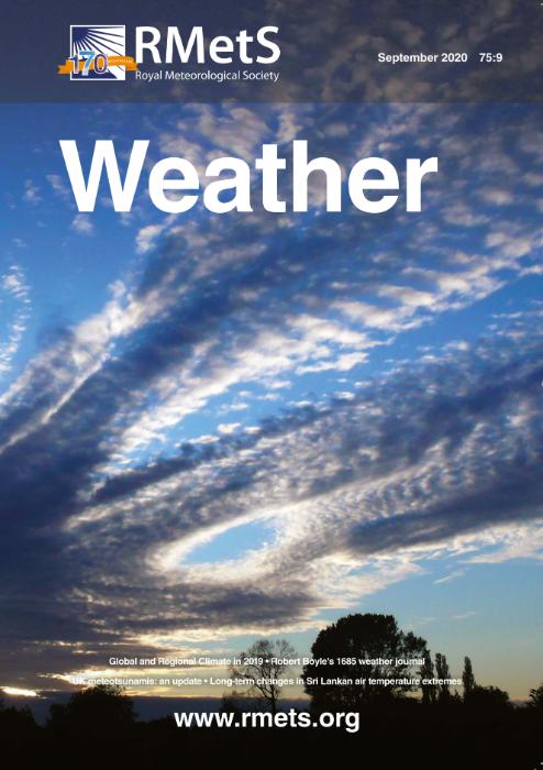 Weather September 2020 issue