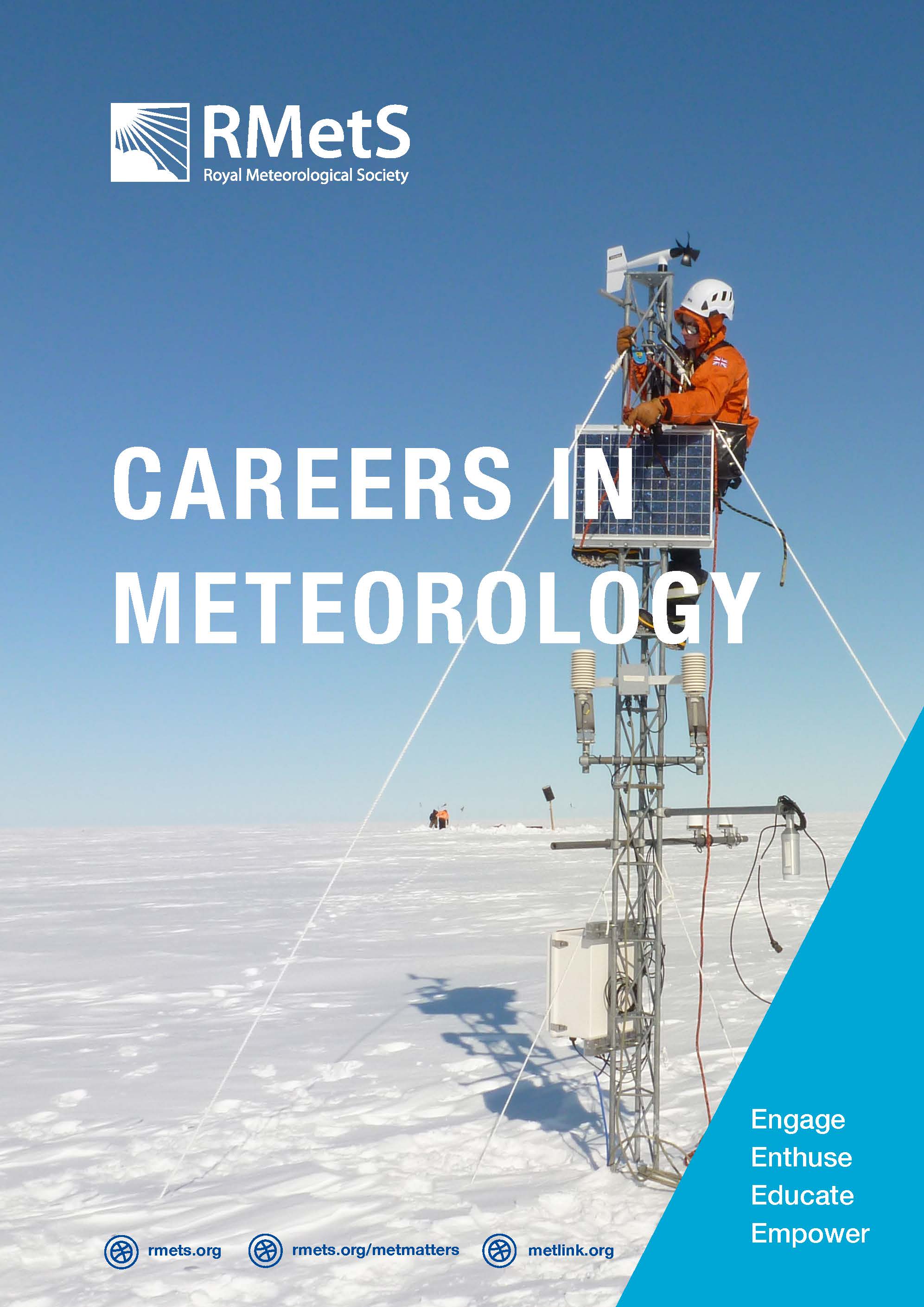 Careers in meteorology 2021 front cover