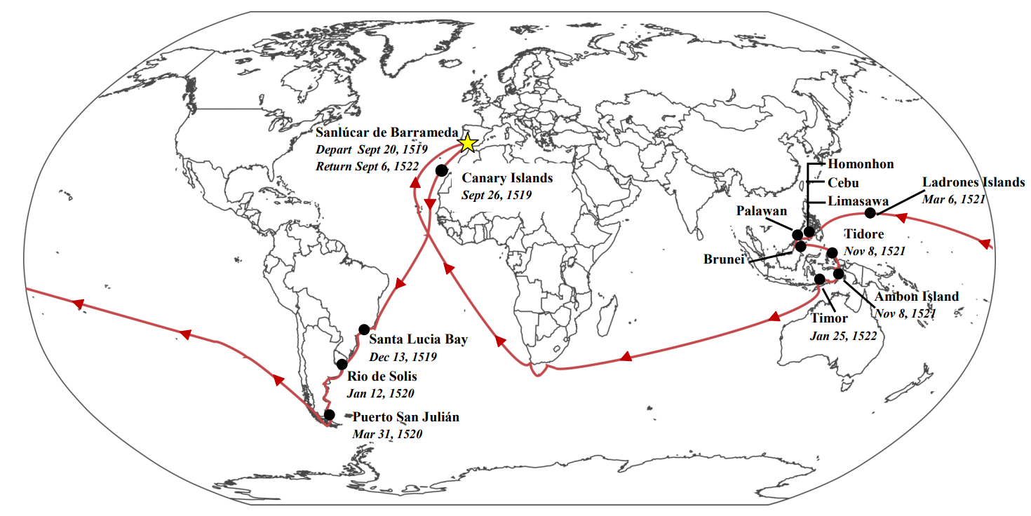 El Niño and Magellan's Round-the-World voyage