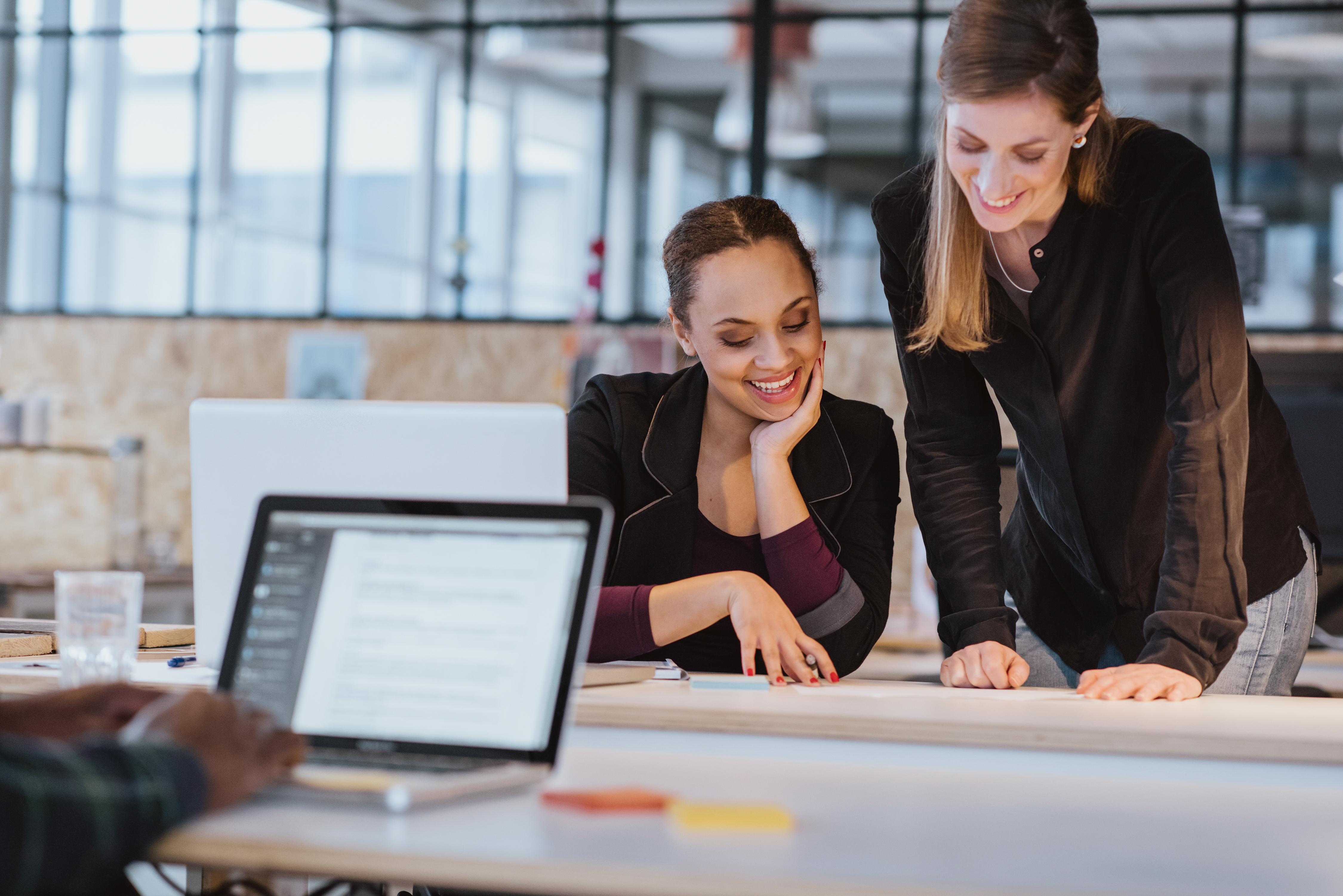 Businesswomen in office