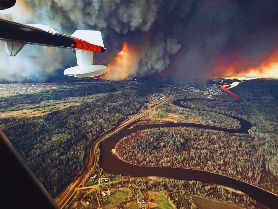 Wild fires in Canada