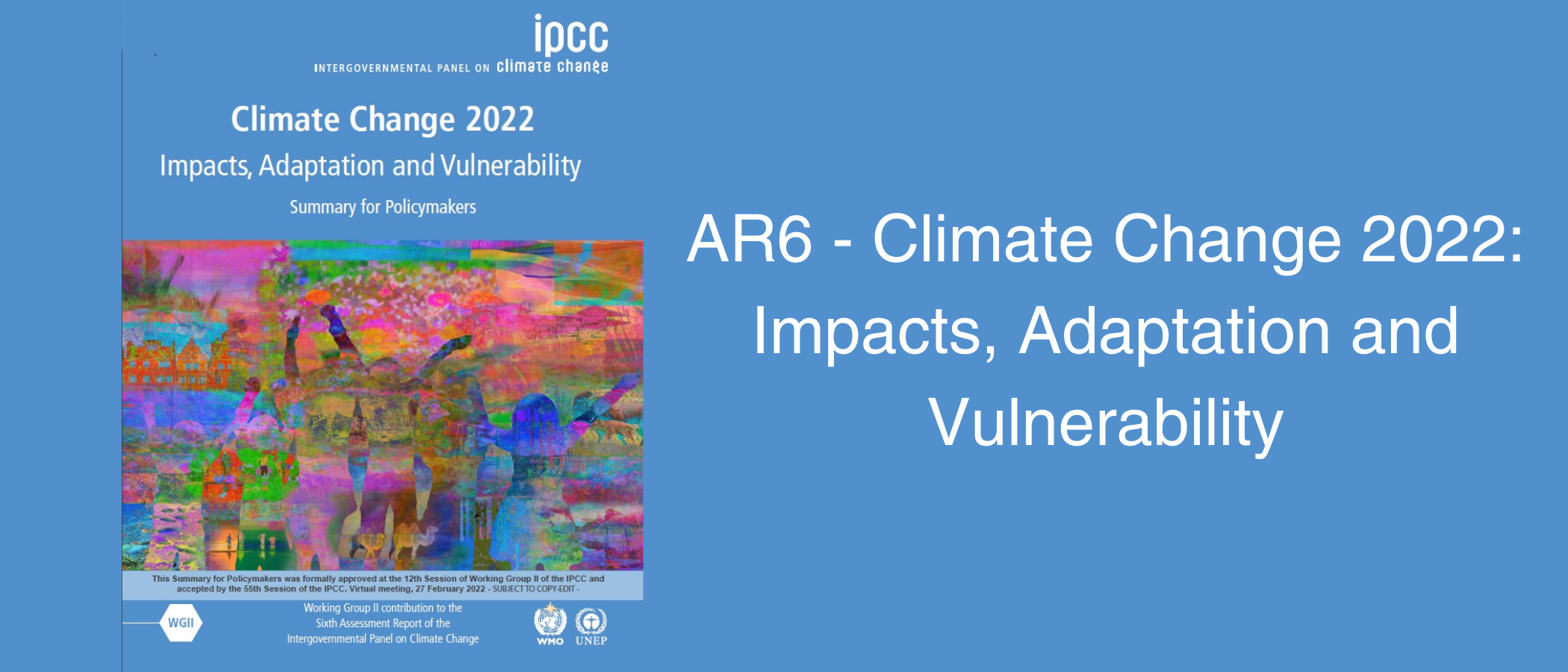 IPCC&amp;#39;s Working Group II Climate Report Published | Royal Meteorological  Society